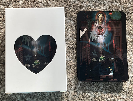 Signed 3/3 ***Special Edition*** Custom Artwork Nativity Scene Playing Card Deck