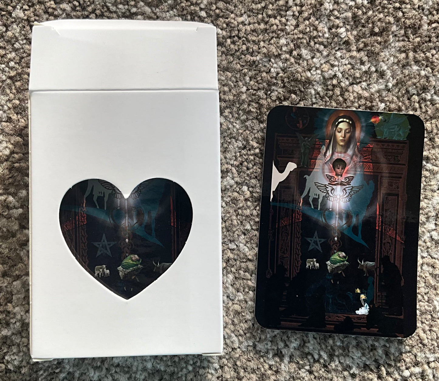 ***Special Edition*** - Custom  Design - Beacon of Hope and Light Artworks  - Nativity Playing Cards - 2023