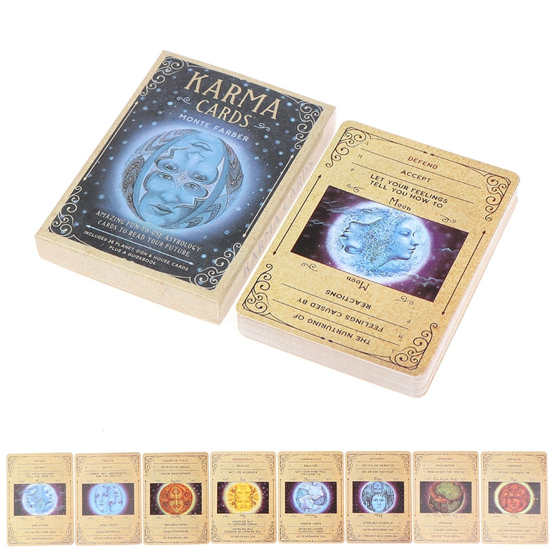 Karma Oracle Cards Tarot Cards Prophecy Divination