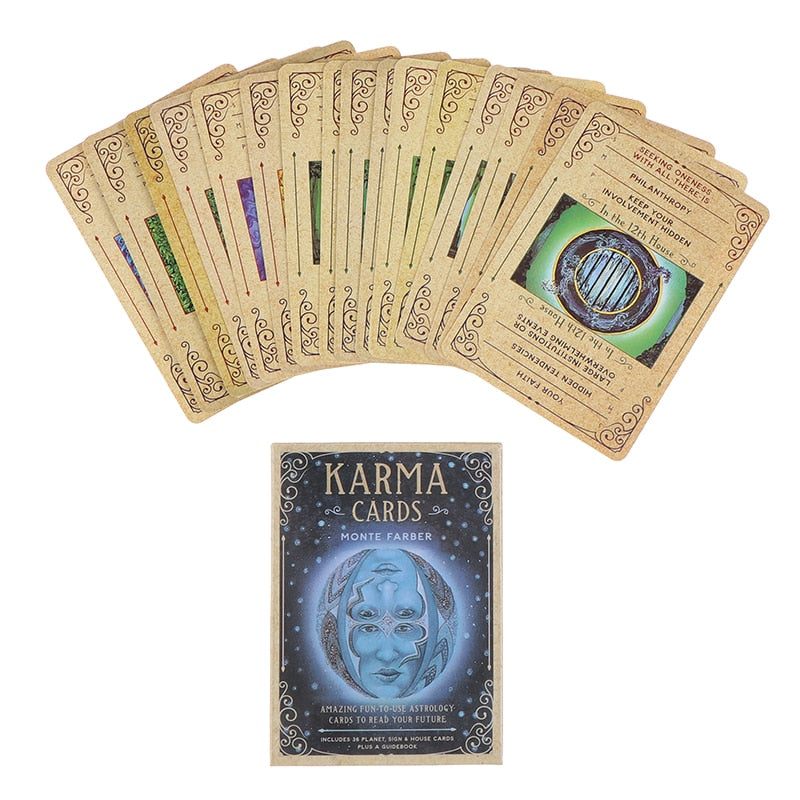 Karma Oracle Cards Tarot Cards Prophecy Divination