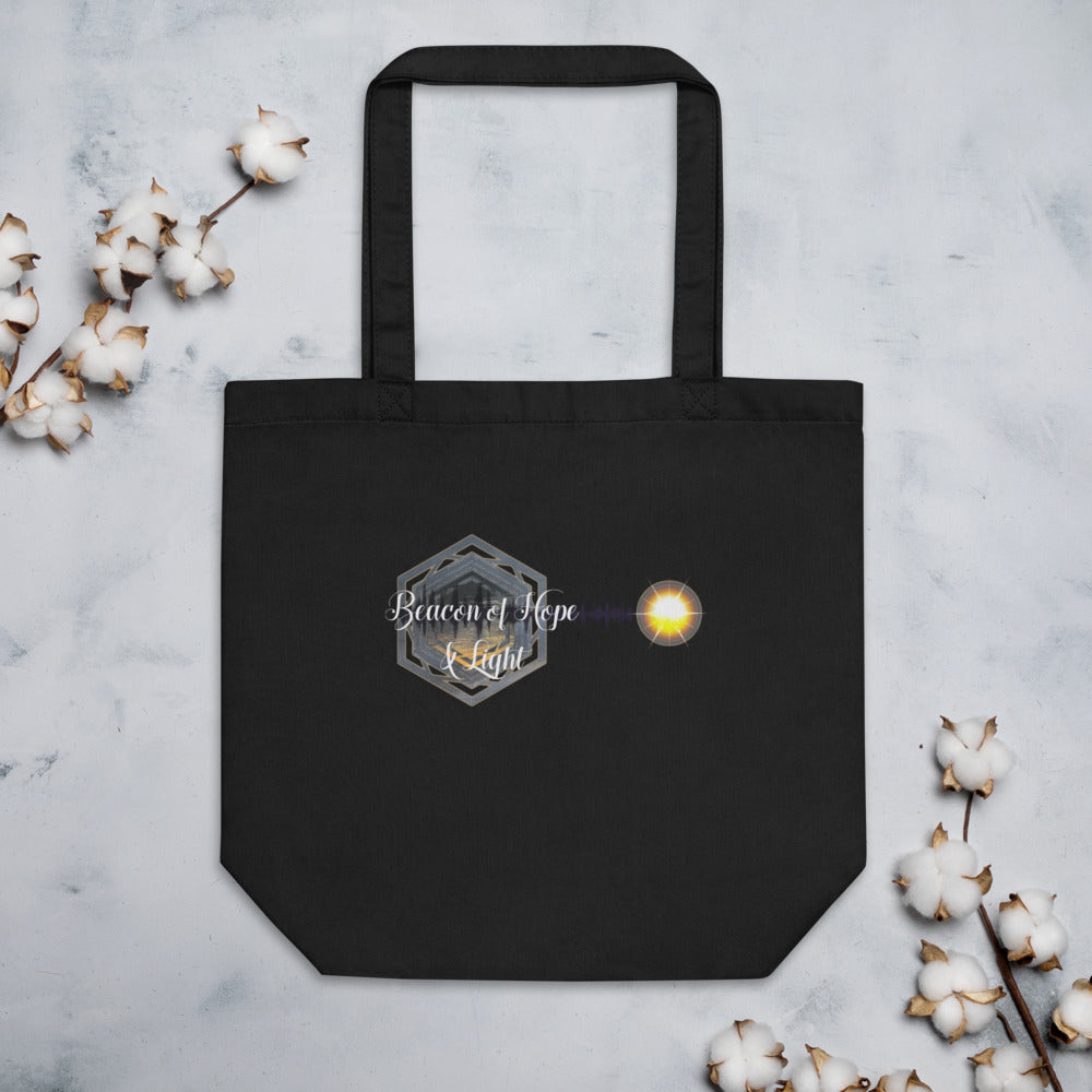 Eco Tote Bag  - Custom Design - Beacon of Hope and Light Artworks
