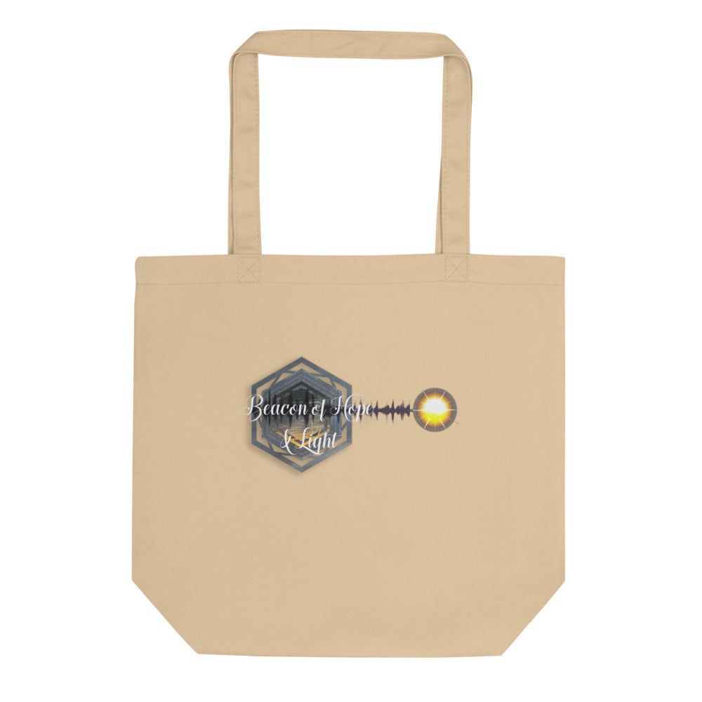 Eco Tote Bag  - Custom Design - Beacon of Hope and Light Artworks